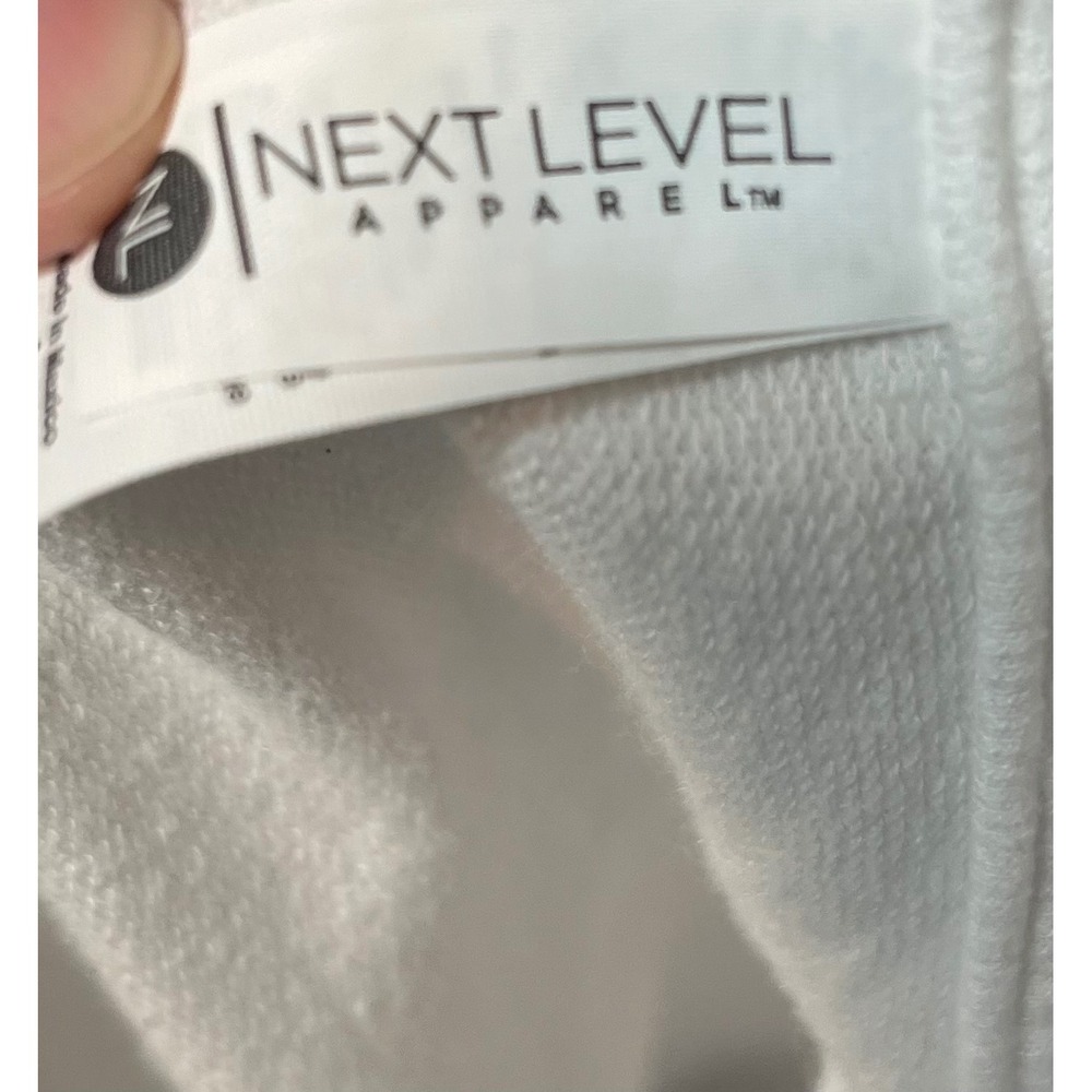 Next Level Apparel L White "Still Growing" Bee Floral Raglan‎ Sweatshirt Women's - Picture 5 of 6